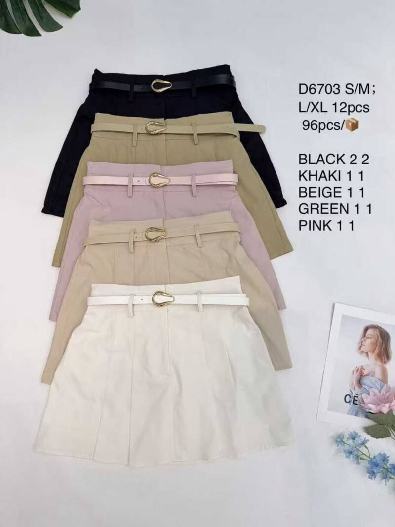 Spódnice damskie Roz S/M-L/XL , Mix Kolor Paczka 12 szt